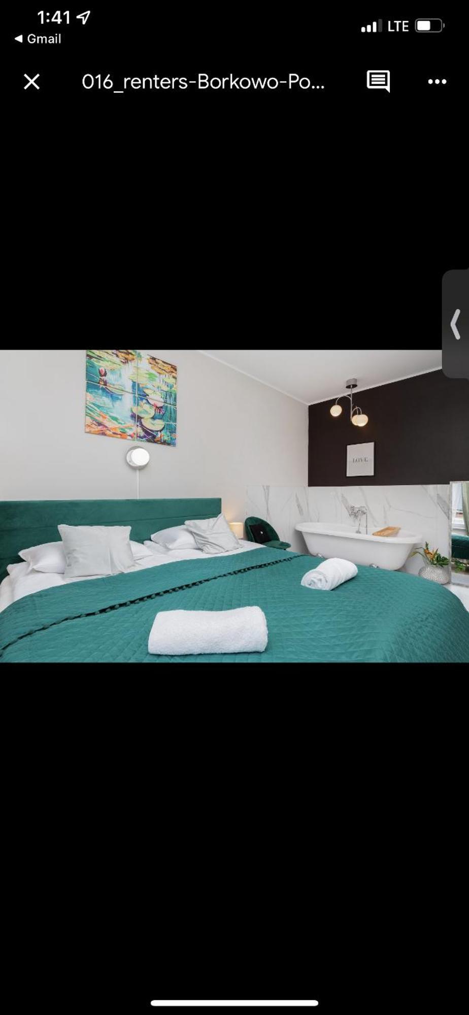 Przestronne 2 Oddzielne Sypialnie Caly Apartament W Spokojnej Dzielnicy Borkowo  Luaran gambar